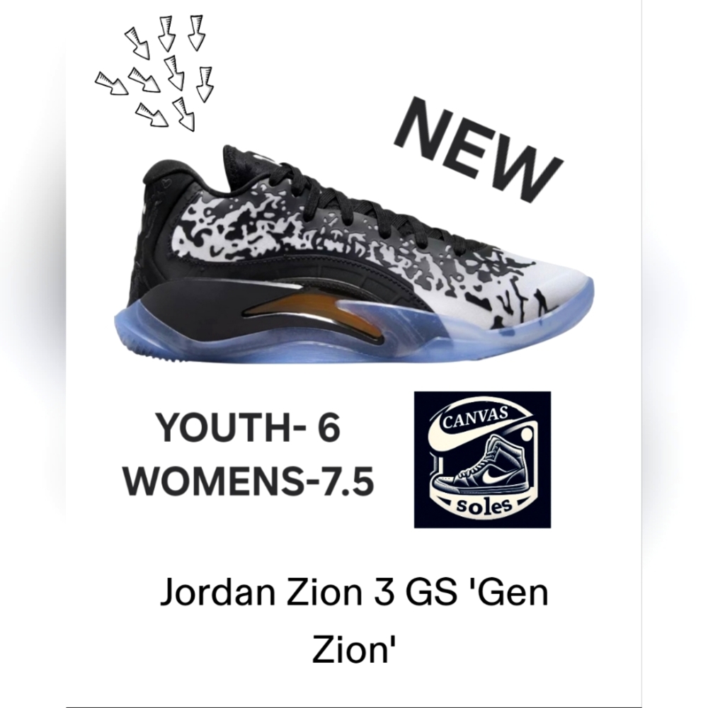 [Y-6] Jordan Zion 3 GS 'GenZion'